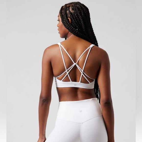 Athleta Sports Bra, Size XS, White - Picture 2 of 5